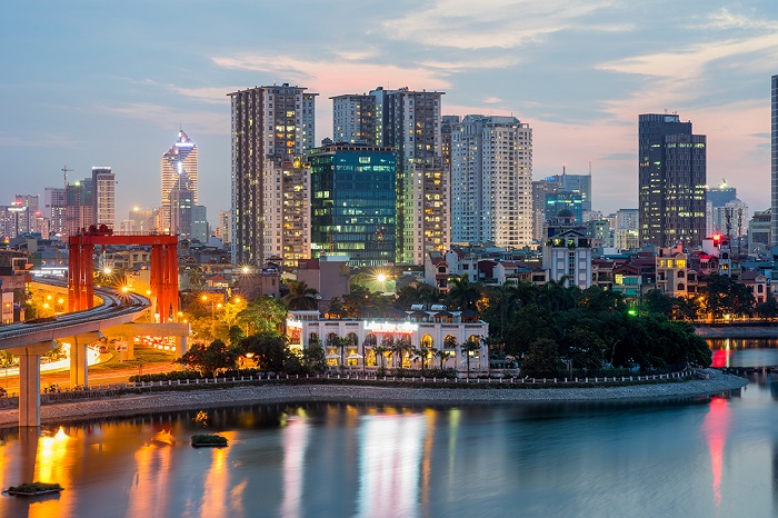 Thành phố Hà Nội Thủ Đô với từng nào quận huyện